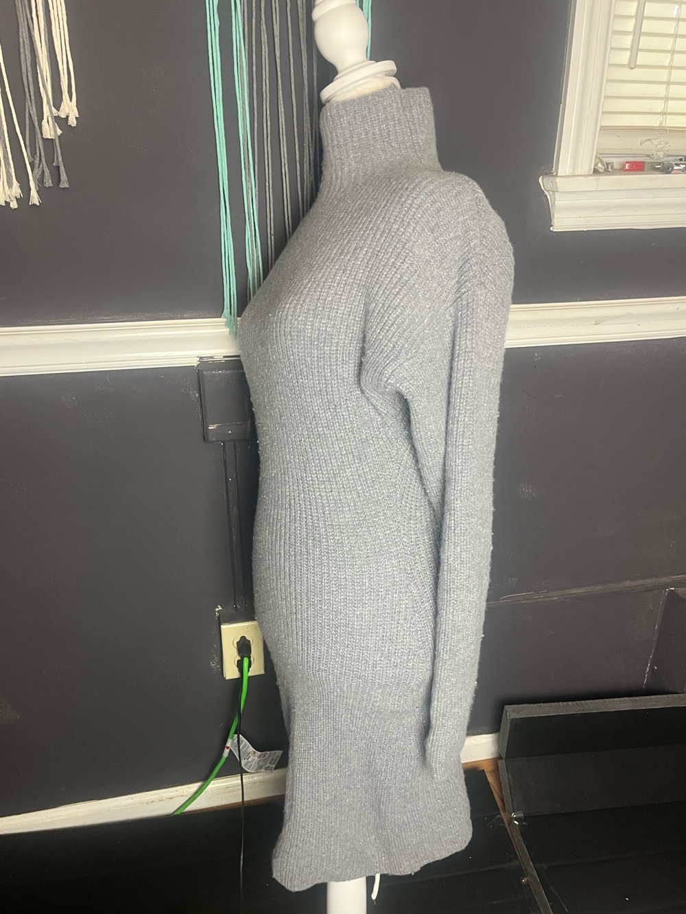 H&M Wool and Cashmere Gray Sweater Dress Size XS